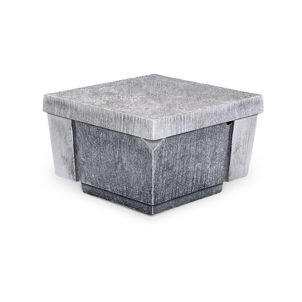 Weihwasserschale aus Aluminium Weihwasserschale aus Aluminium
